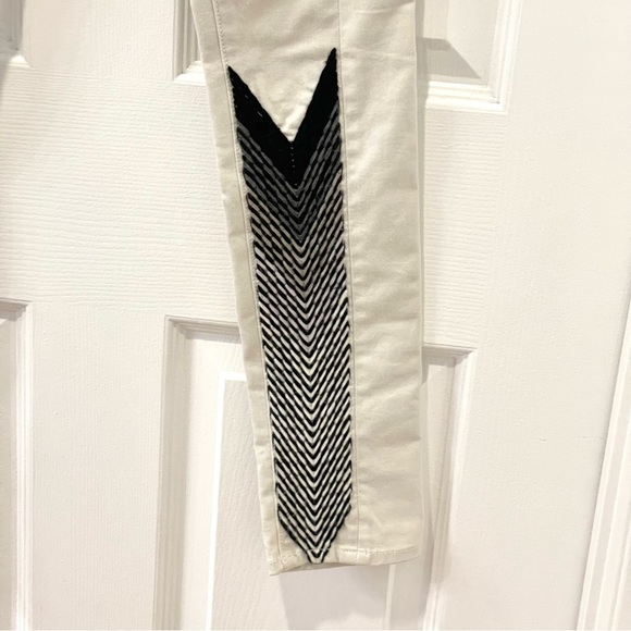 Rag & Bone for Intermix Skinny Jeans with Woven Arrow Pattern Size 24 - Picture 5 of 9